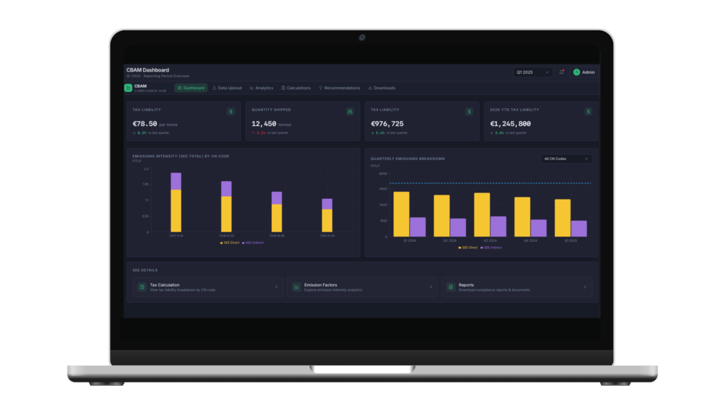 CBAM Dashboard